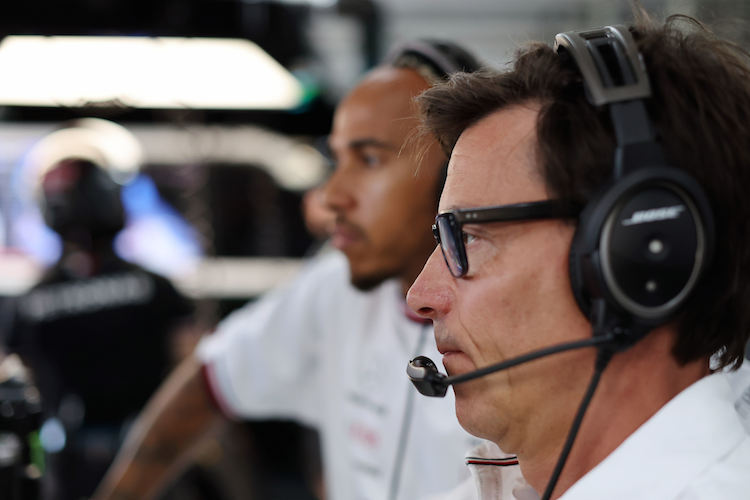 Mercedes-Motorsportdirektor Toto Wolff: «Wenn es nicht nach Plan läuft, dann beginnt man zu experimentieren»
