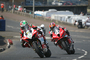 Glenn Irwin (1) und Davy Todd gewannen heuer beim NW200 je drei Rennen