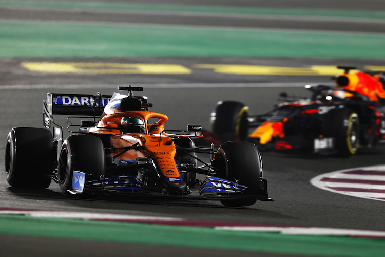 Daniel Ricciardo musste in Katar Sprit sparen