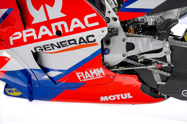 Die neue Pramac-Ducati-Lackierung im Detail