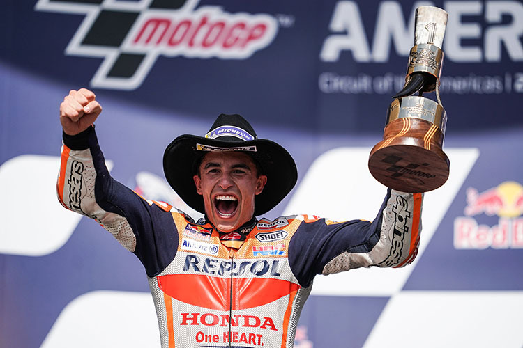 Marc Márquez nach dem 59. MotoGP-Sieg in Texas am 3. Oktober 2021: War es der letzte? 