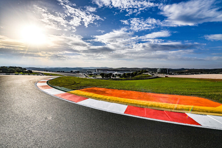 Das «Autódromo Internacional do Algarve» in Portugal ist Schauplatz der ersten Tests für die MotoE und kleinen GP-Klassen