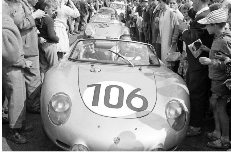 Porsche-Piloten wie Heini Walther, Edgar Barth und Gerhard Mitter dominerten in den 1960er Jahren das Schauinsland-Rennen