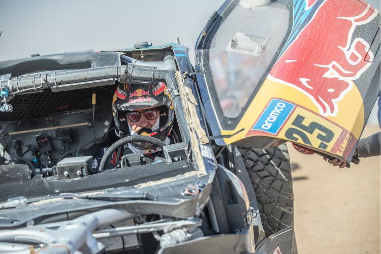 Pechvogel Carlos Sainz: Nach vier Dakar-Siegen nun ein früher Ausfall