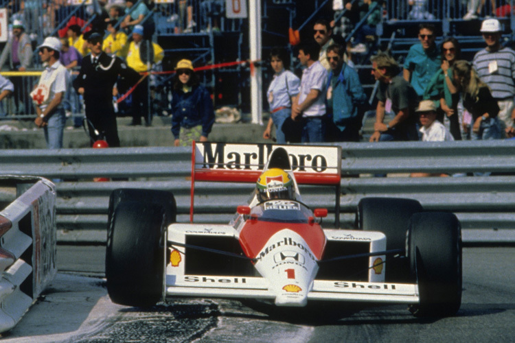 Ayrton Senna in Monaco: Pure Magie