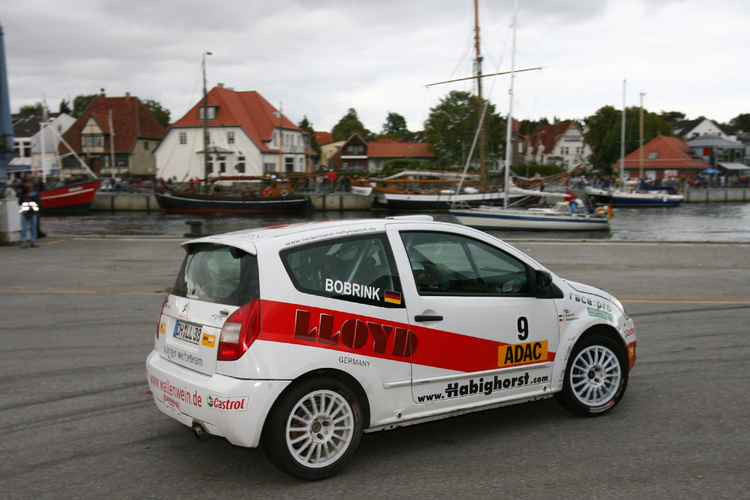 Riedemann bei seinem Ostsee-Sieg 2009