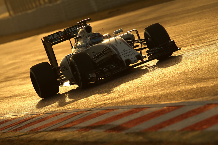 Schlechte Formel-1-Testzeiten Williams bleibt cool / Formel 1