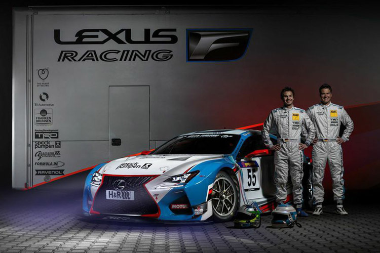 Dominik und Mario Farnbacher teilen sich den neuen Lexus GT3