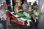 Im neuen Design: Die Moto2-Fahrer Baldassarri und Corsi