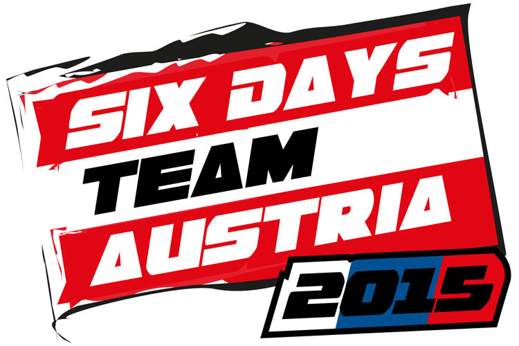 Das Logo des österreichischen Six Days-Teams