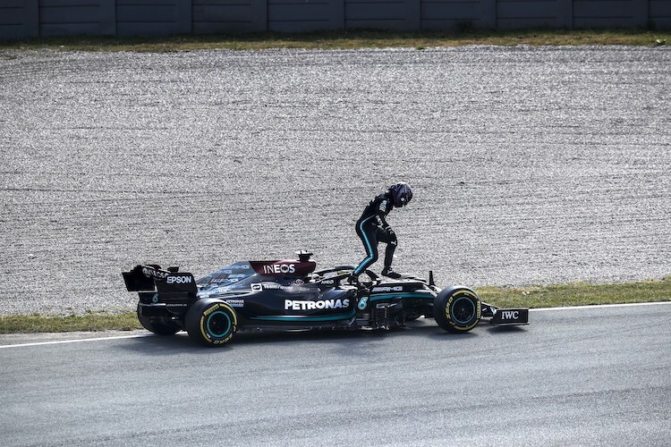 Lewis Hamilton muss nach seinem frühen FP2-Ende ein paar Runden nachholen