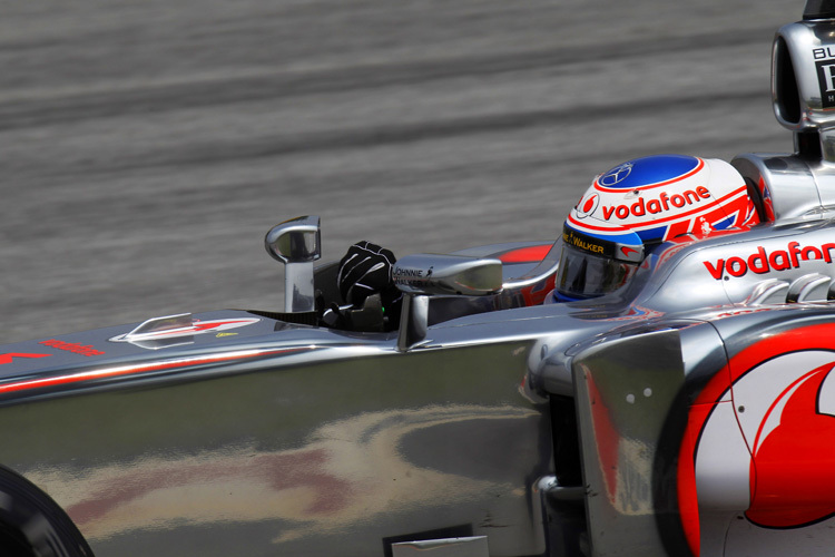 Button trägt 2013 die ganze Last McLarens