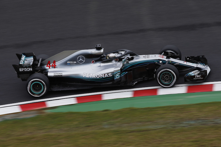 Lewis Hamilton sicherte sich die erste Bestzeit des Wochenendes
