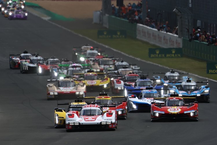 Immer besonders: Der Start zu den 24h Le Mans