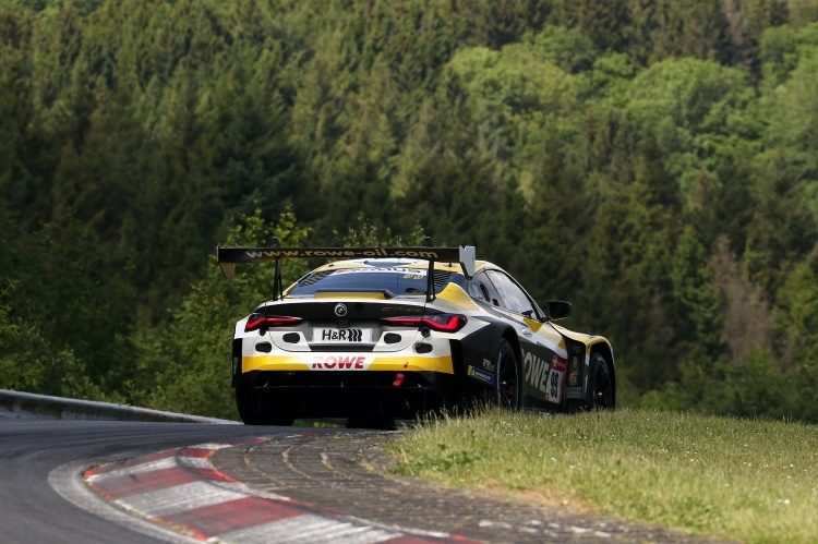 Führungsluft für den BMW M4 GT3 von Rowe Racing bei den 24h Nürburgring