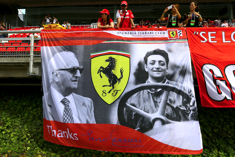Die Fans haben Enzo Ferrari nie vergessen