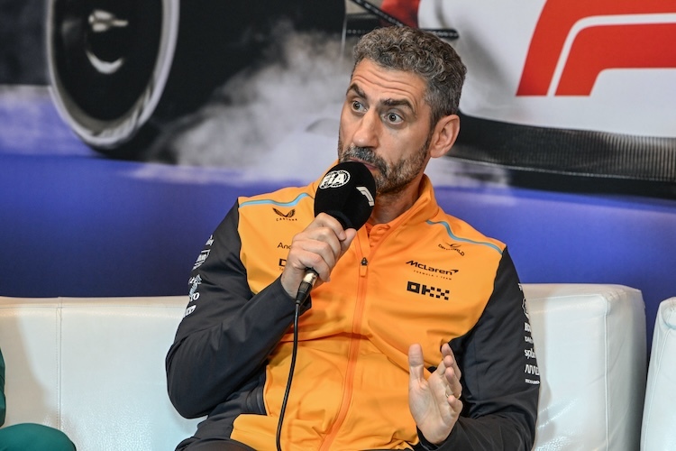 McLaren-Teamchef Andrea Stella ist überzeugt: In der Formel 1 darf man sich nicht zu sehr auf die Ergebnisse fokussieren