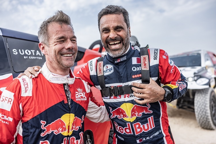 Sébastien Loeb und Nasser Al-Attiyah