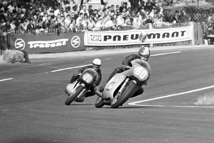 1968: Giacomo Agostini und Heinz Rosner
