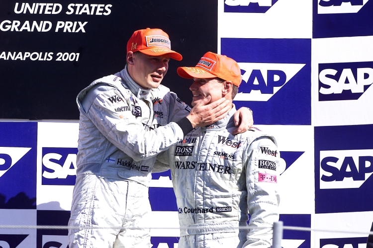 Treue Teamkollegen: Häkkinen und Coulthard