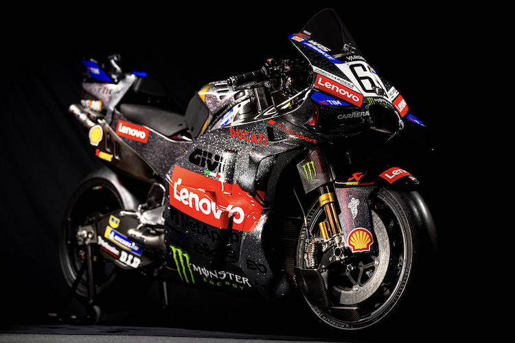 Die Ducati Desmosedici von Pecco Bagnaia