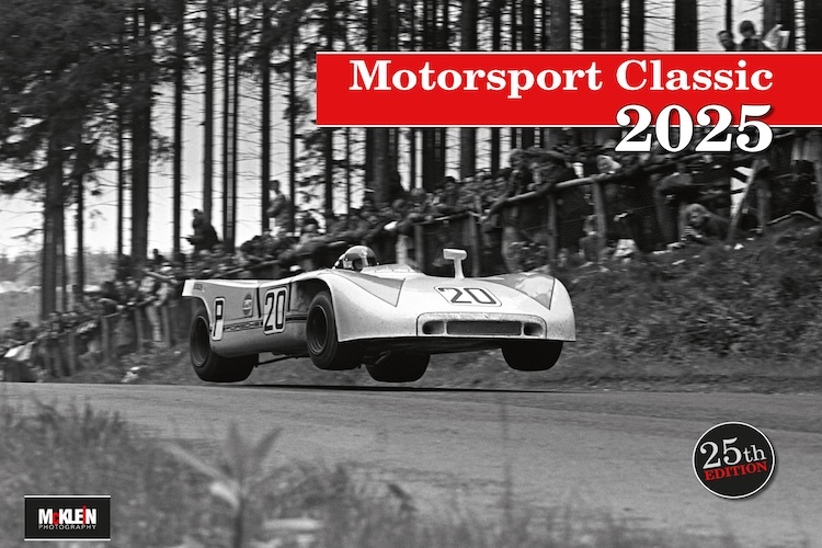 Ein Porsche 908 auf dem Titelbild von Motorsport Classic 2025