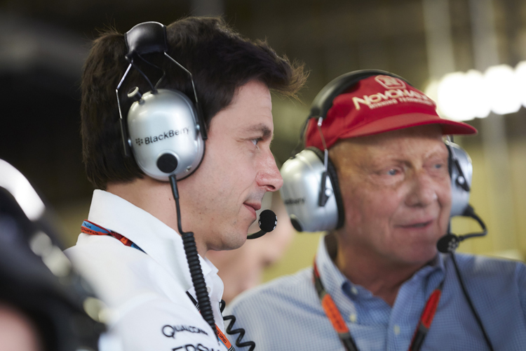 Heimspiel für das Mercedes-Duo Toto Wolff und Niki Lauda? Die FIA-Siegerehrung findet in diesem Jahr in Wien statt