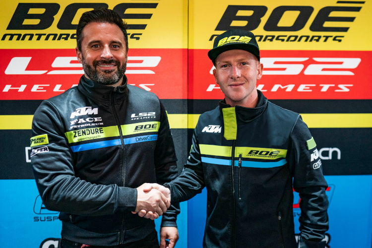 Am Rande des Australien-GP offiziell bestätigt: 2024 arbeiten José Ángel Gutiérrez Boé und Joel Kelso zusammen