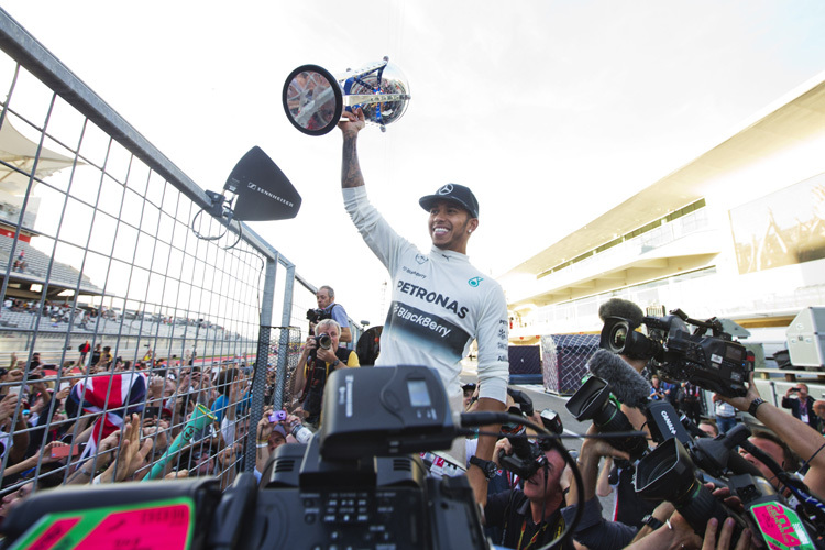 Vor einem Jahr triumphierte Lewis Hamilton