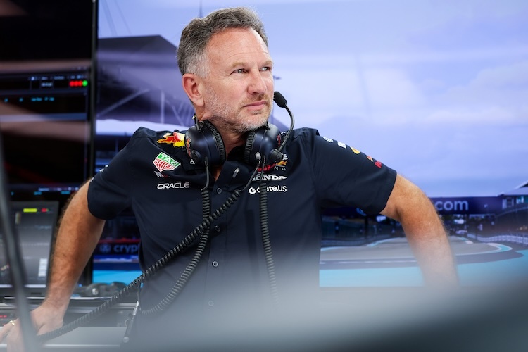 Red Bull Racing-Teamchef Christian Horner