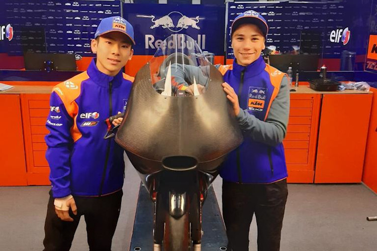 Ayumu Sasaki und Deniz Öncü sind 2020 bei Red Bull KTM Tech3 Teamkollegen