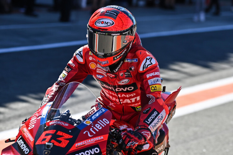 Pecco Bagnaia steht vor dem wichtigsten Rennen seiner MotoGP-Karriere