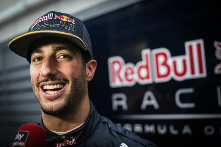 Daniel Ricciardo fühlt sich bei Red Bull Racing wohl