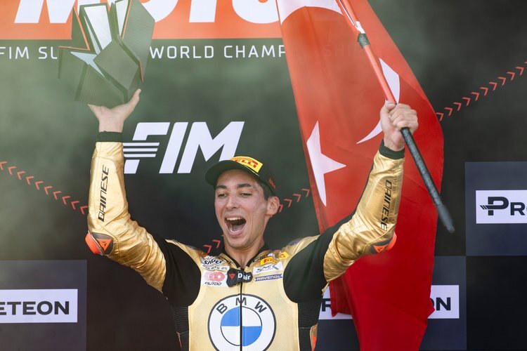 Toprak Razgatlioglu steht seit dem ersten Lauf am Samstag als SBK-Weltmeister 2024 fest