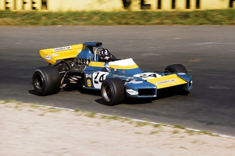 Graham Hill 1971 im Brabham BT34
