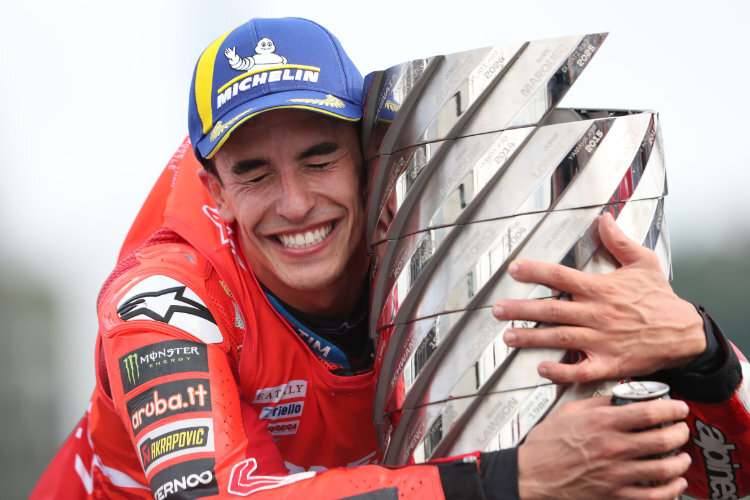 Dieses Bild sagt alles: Champion Marc Marquez
