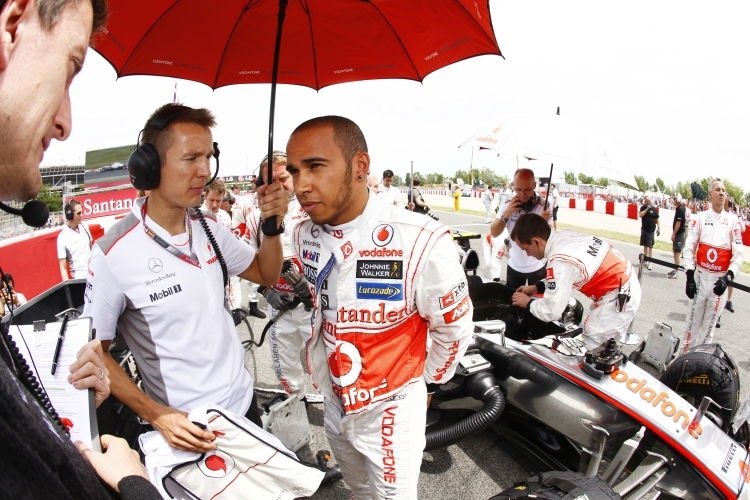 Lewis Hamilton vor dem Spanien-GP.