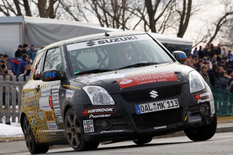Kößler gewann sein Heimspiel im Suzuki Rallye Cup