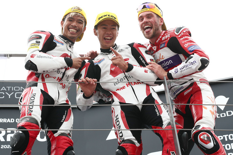 Grenzenlose Freude beim Honda Team Asia