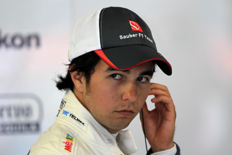Der künftige McLaren-Fahrer Sergio Pérez