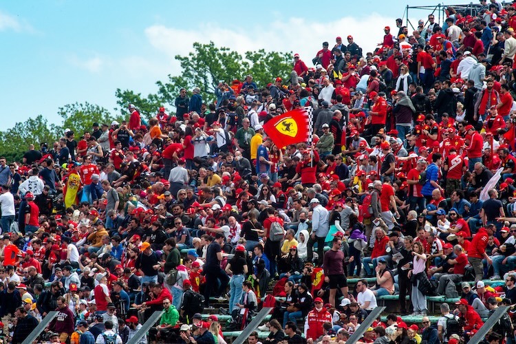 Die Fans freuen sich auf Imola