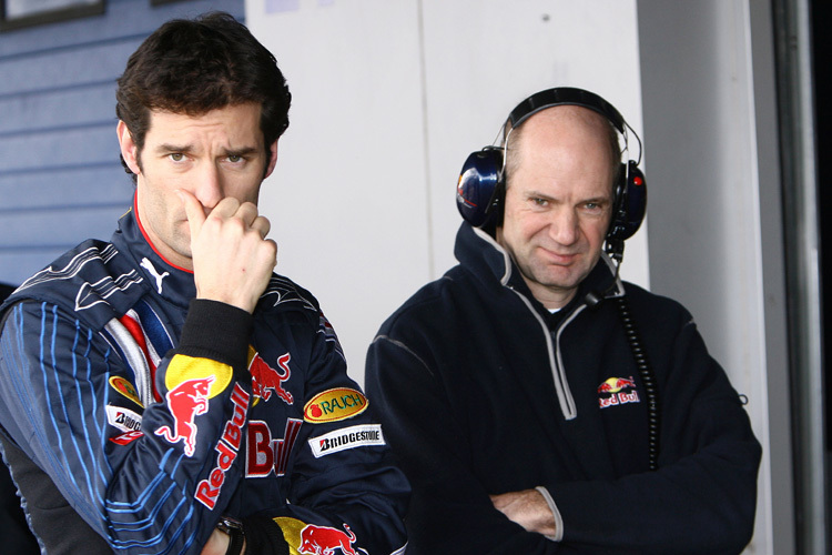 Mark Webber grübelt über die Probleme mit dem neuen Auto