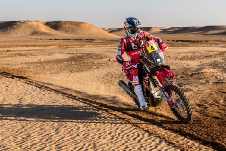 Daniel Sanders hat eine weitere Etappe der Dakar 2022 gewonnen