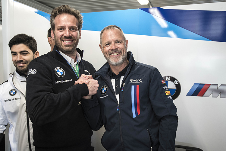 BMW Motorsport Direktor Marc Bongers (Mitte)