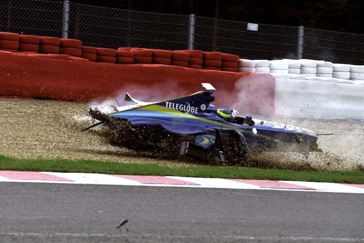Crash von Ricardo Zonta 1999