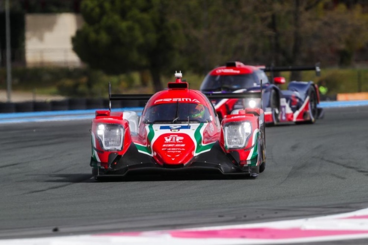 Der Oreca 07 von Prema Racing in Le Castellet