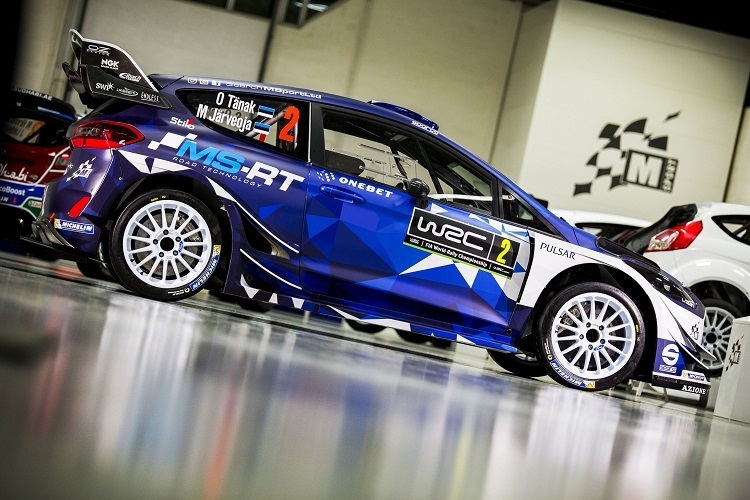 Der Ford Fiesta RS WRC für Ott Tänak