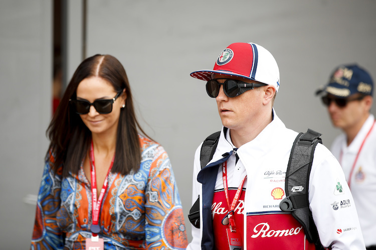 Minttu und Kimi Räikkönen