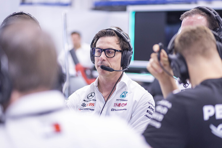 Mercedes-Teamchef Toto Wolff erklärt: «Wir verstehen, in welchen Bereichen wir unsere Leistung steigern müssen»