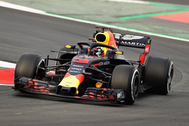Ricciardo im Red Bull Racing RB14